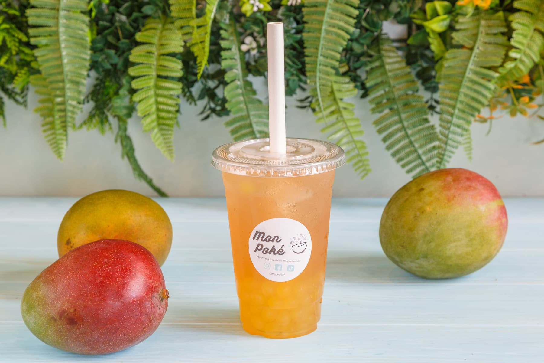 Bubble tea mangue Mon Poké